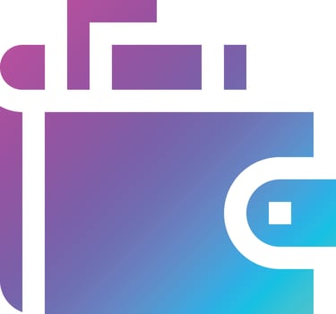 Wallet Vector Icon Design Illustration