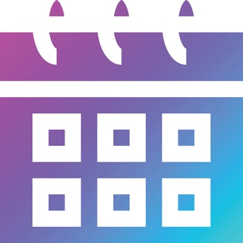 Calendar Schedule Vector Icon Design Illustration