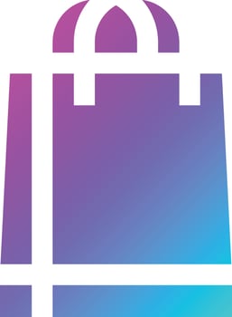 Shopping Bag Vector Icon Design Illustration