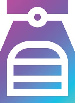 Delivery Bag Vector Icon Design Illustration
