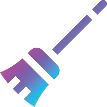 Feather duster Vector Icon Design Illustration