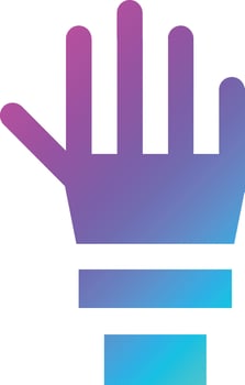 Hand Vector Icon Design Illustration