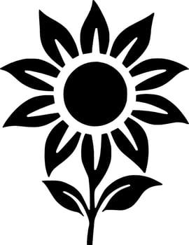 Flower - High Quality Vector Logo - Vector illustration ideal for T-shirt graphic