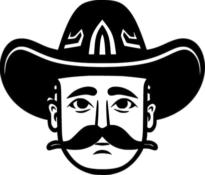 Mexican - High Quality Vector Logo - Vector illustration ideal for T-shirt graphic