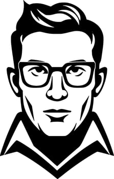 Teacher, Minimalist and Simple Silhouette - Vector illustration