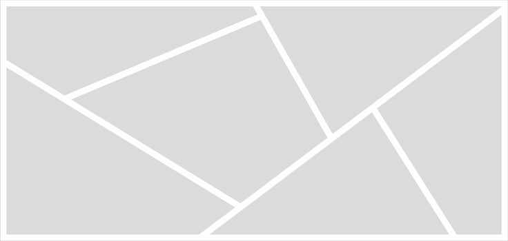 Pictures or photos frame collage. comics page grid layout abstract photo frames and digital photo wall template vector