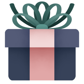 Gift packing box png
