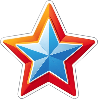 star icon ai generative png