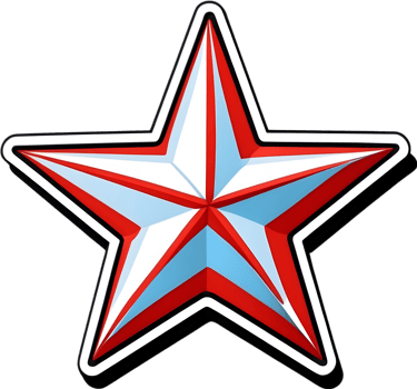 star icon ai generative png