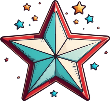 star icon ai generative png