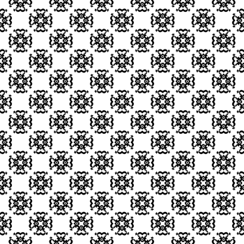 Black seamless abstract pattern. Overlay for background and backdrop. Ornamental design. PNG graphic illustration with transparent background.