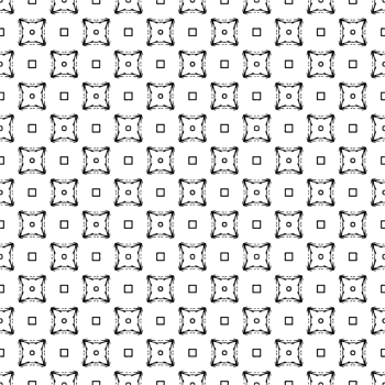 Black seamless abstract pattern. Overlay for background and backdrop. Ornamental design. PNG graphic illustration with transparent background.