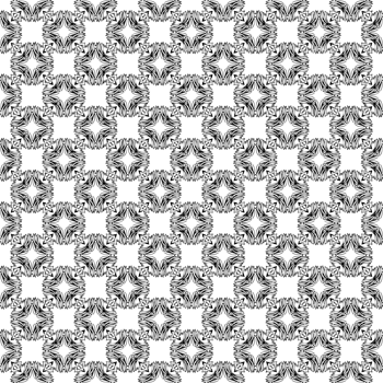 Black seamless abstract pattern. Overlay for background and backdrop. Ornamental design. PNG graphic illustration with transparent background.