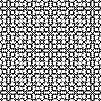 Black seamless abstract pattern. Overlay for background and backdrop. Ornamental design. PNG graphic illustration with transparent background.