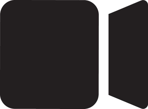 Camera photography icon symbol vector image. Illustration of multimedia photographic lens graphic design image