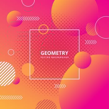 Abstract geometry graphic vector background