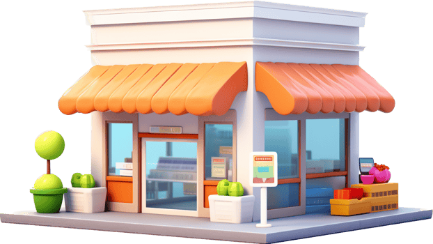 Store png with AI generated.