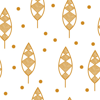 Abstract outline line seamless pattern vector