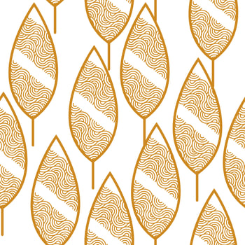 Abstract outline line seamless pattern vector