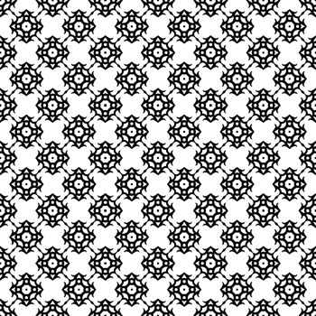 Black seamless abstract pattern. Overlay for background and backdrop. Ornamental design. PNG graphic illustration with transparent background.
