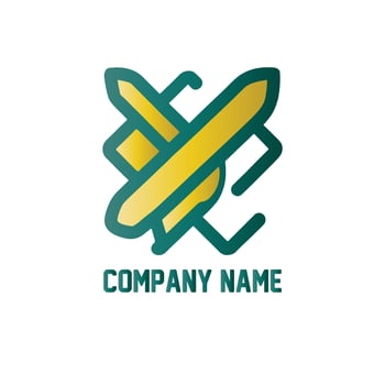 Abstract logo design vector image