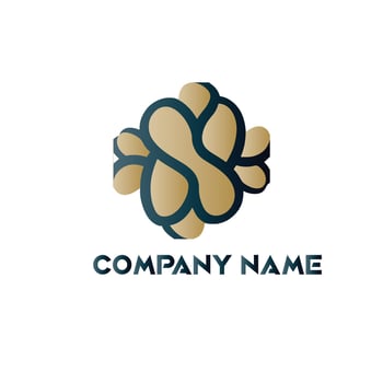 Abstract logo design vector image