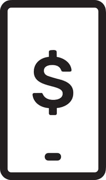 Money exchange payment icon symbol vector image. Illustration of the dollar currency coin graphic design image