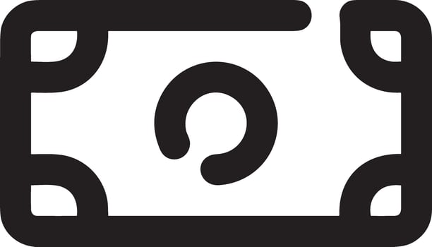 Money exchange payment icon symbol vector image. Illustration of the dollar currency coin graphic design image