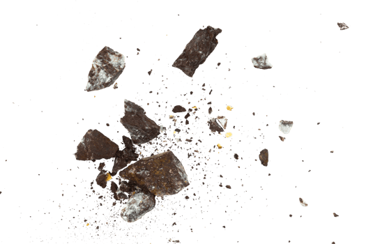 explosion of rock with particle png