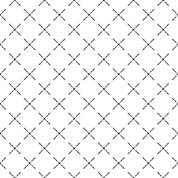 Black seamless abstract pattern. Overlay for background and backdrop. Ornamental design. PNG graphic illustration with transparent background.