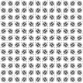 Black seamless abstract pattern. Overlay for background and backdrop. Ornamental design. PNG graphic illustration with transparent background.