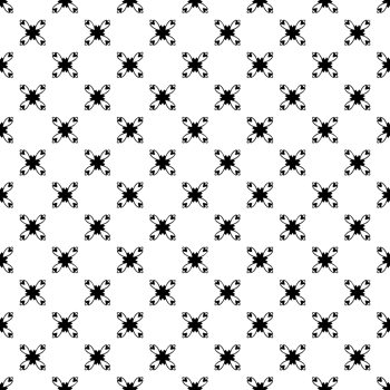 Black seamless abstract pattern. Overlay for background and backdrop. Ornamental design. PNG graphic illustration with transparent background.
