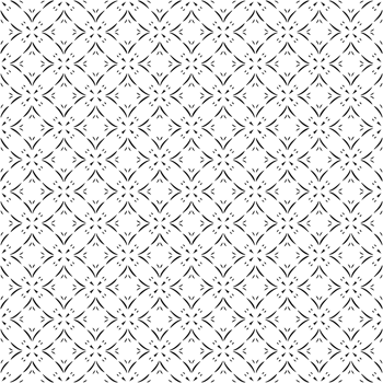 Black seamless abstract pattern. Overlay for background and backdrop. Ornamental design. PNG graphic illustration with transparent background.