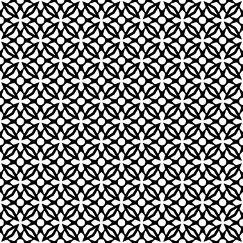 Black seamless abstract pattern. Overlay for background and backdrop. Ornamental design. PNG graphic illustration with transparent background.