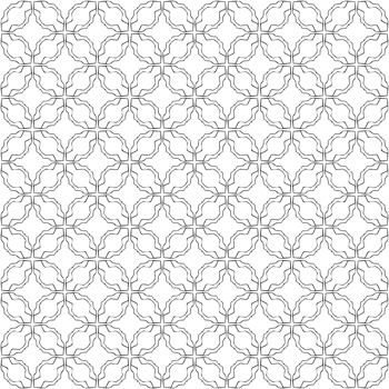 Black seamless abstract pattern. Overlay for background and backdrop. Ornamental design. PNG graphic illustration with transparent background.