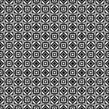 Black seamless abstract pattern. Overlay for background and backdrop. Ornamental design. PNG graphic illustration with transparent background.
