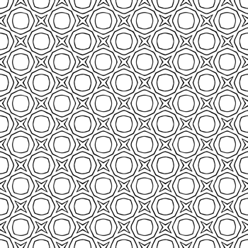Black seamless abstract pattern. Overlay for background and backdrop. Ornamental design. PNG graphic illustration with transparent background.