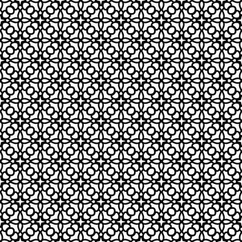 Black seamless abstract pattern. Overlay for background and backdrop. Ornamental design. PNG graphic illustration with transparent background.