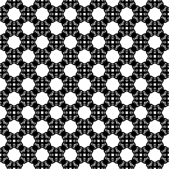Black seamless abstract pattern. Overlay for background and backdrop. Ornamental design. PNG graphic illustration with transparent background.