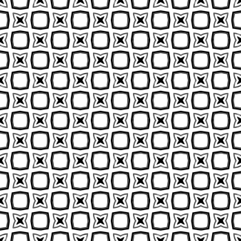 Black seamless abstract pattern. Overlay for background and backdrop. Ornamental design. PNG graphic illustration with transparent background.