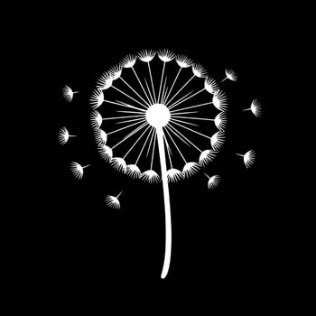 Dandelion - High Quality Vector Logo - Vector illustration ideal for T-shirt graphic