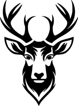 Dear - Minimalist and Flat Logo - Vector illustration