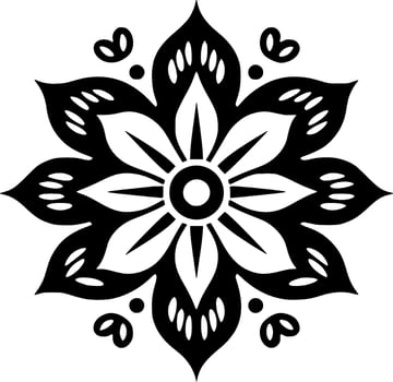 Mandala - High Quality Vector Logo - Vector illustration ideal for T-shirt graphic