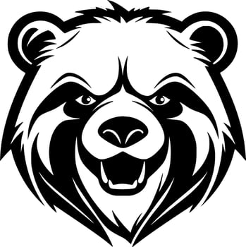 Panda - High Quality Vector Logo - Vector illustration ideal for T-shirt graphic