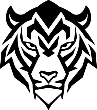 Tiger - High Quality Vector Logo - Vector illustration ideal for T-shirt graphic