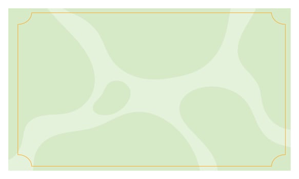 Vector green background with sqaure frame