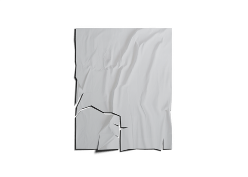 Glued Paper Mockup png