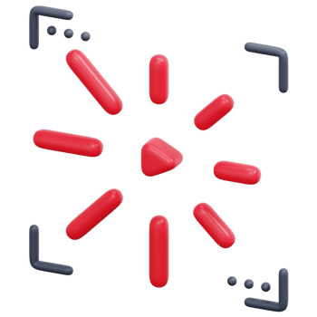 load 3d render icon illustration png
