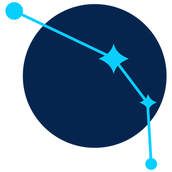 Aries Astrological Star Sign Modern Illustration PNG Transparent Background