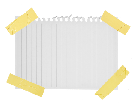 striped notebook paper on transparent background png flle